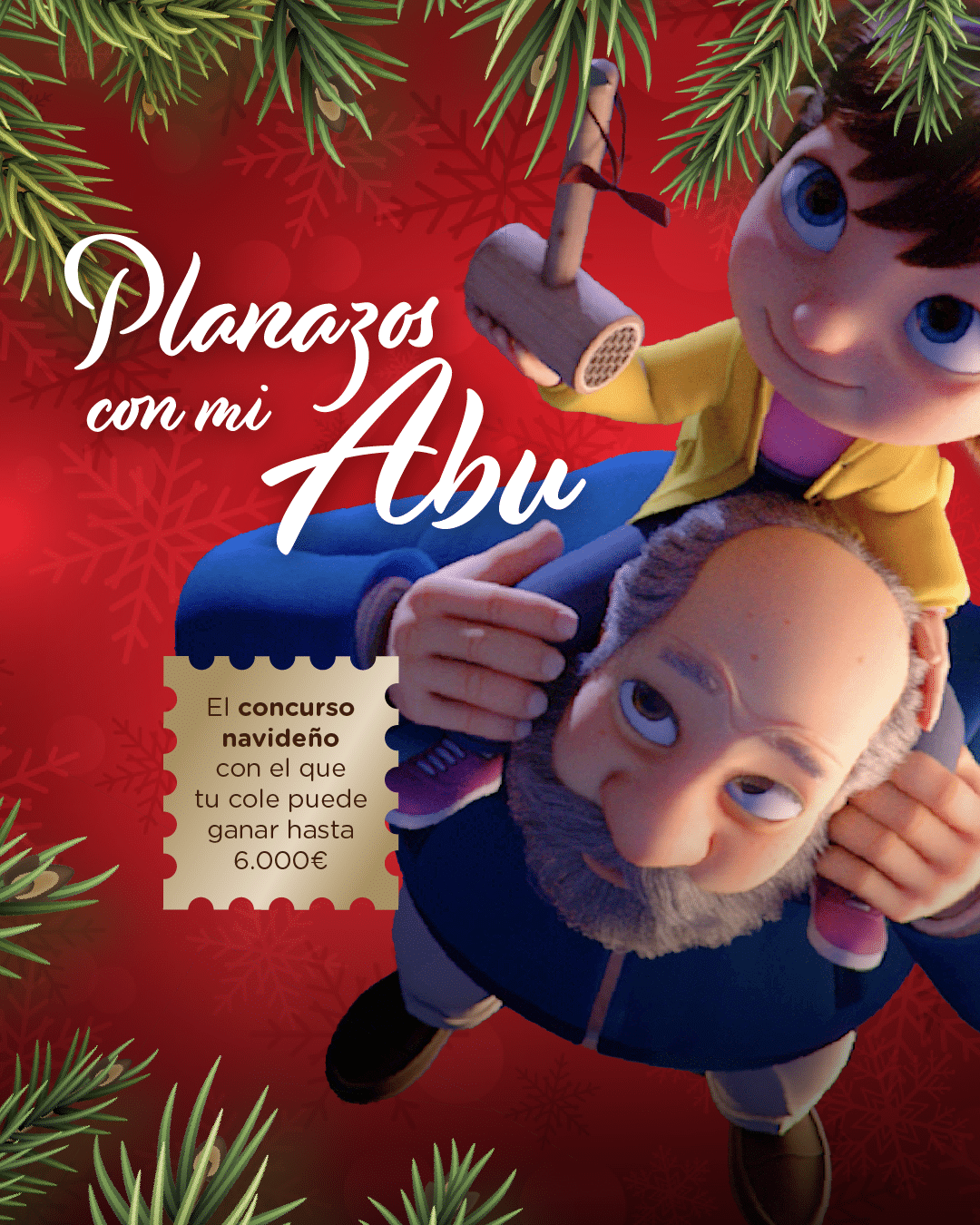 ¡Participa en #PlanazosConMiAbu y gana grandes premios para ti y tu colegio!