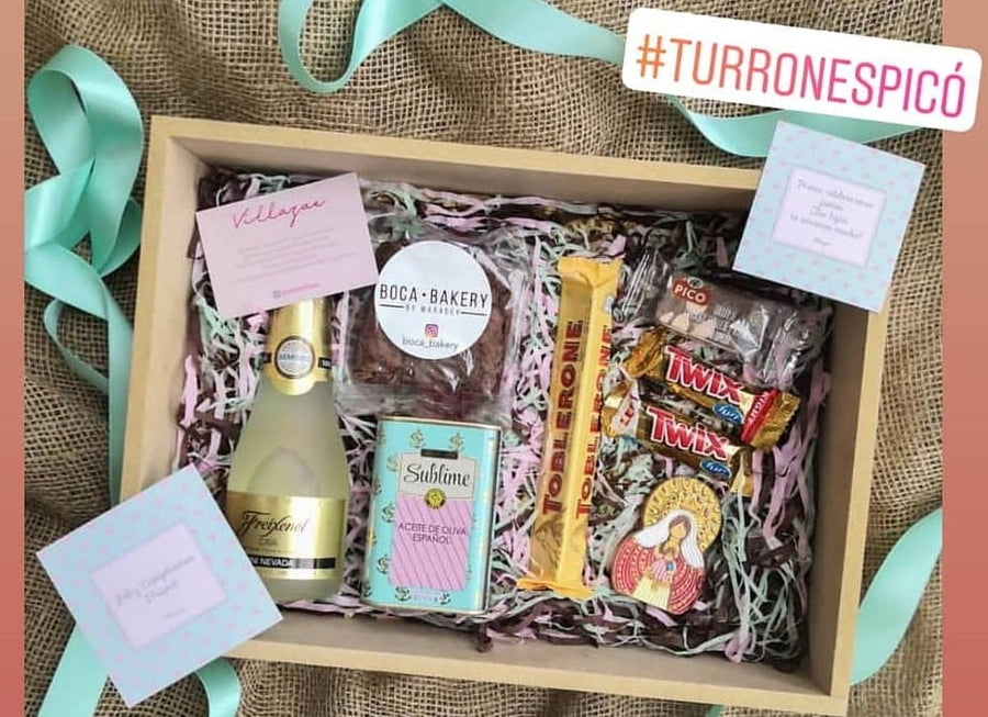 Turrones Picó y las bakery box