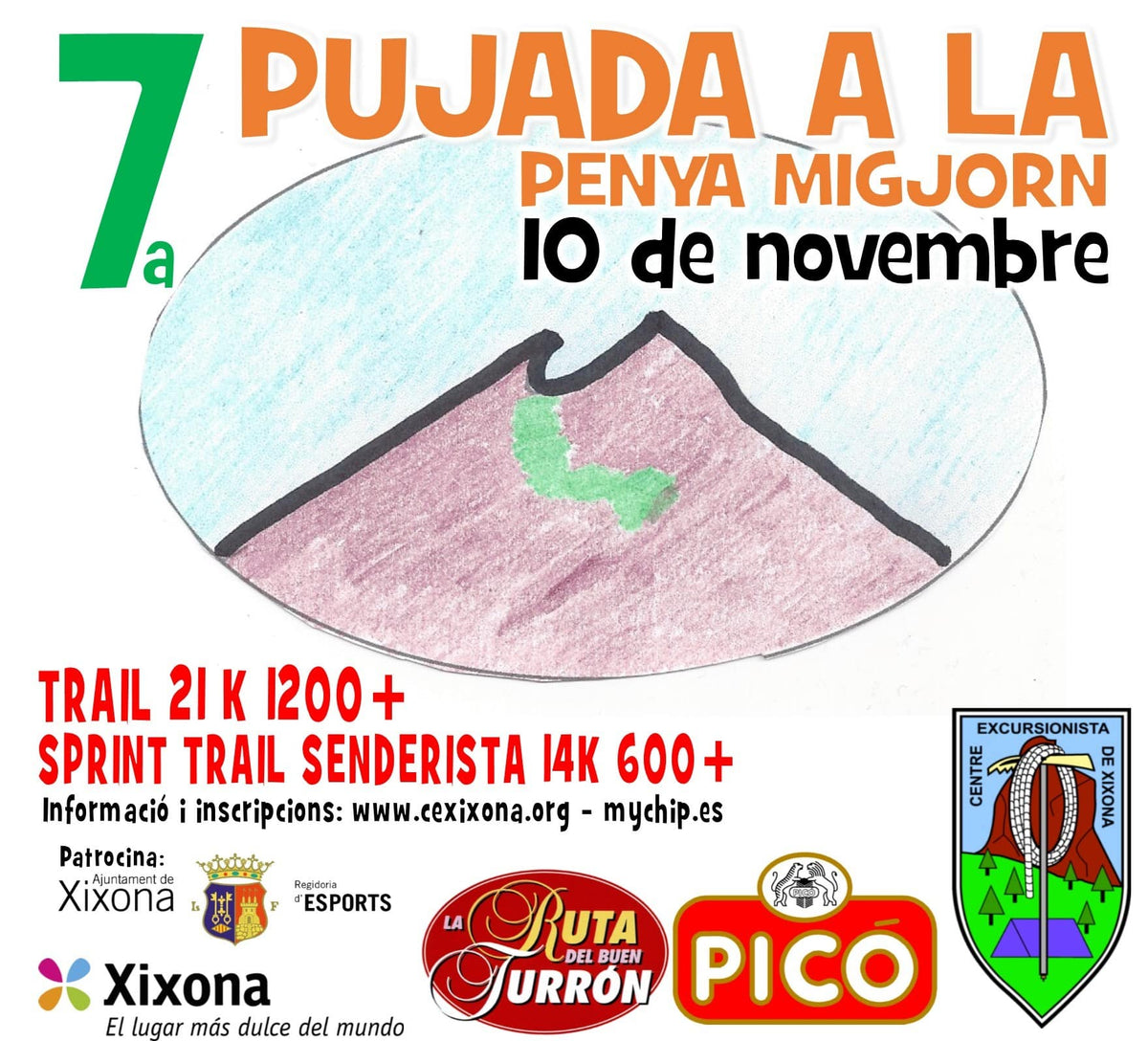 7 subida a la Penya Migjorn
