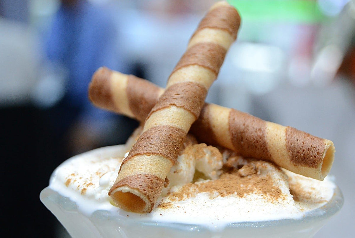 Barquillos de turrón, un bocado ligero y delicioso para el verano