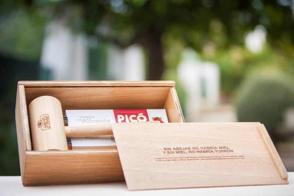 Maza Turrones Picó Salvar abejas Navidad
