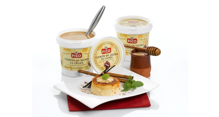 Crema de turrón de Jijona para cocinar