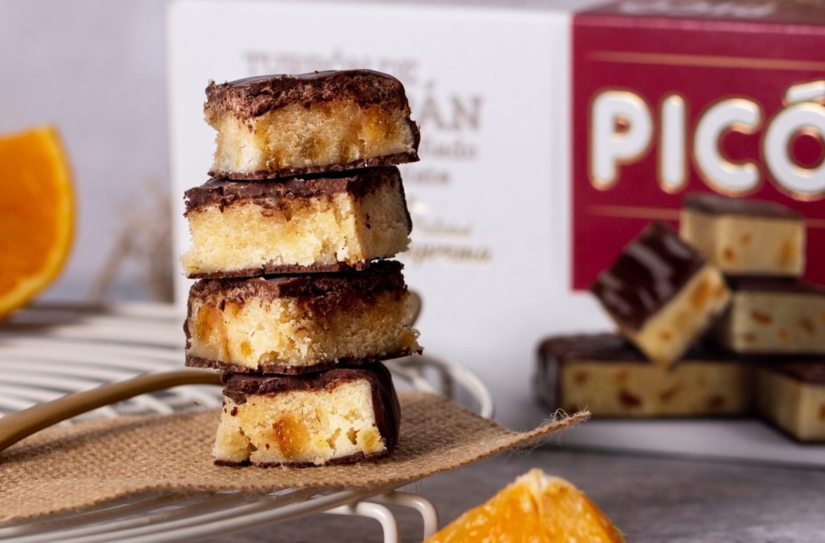 Mazapán con naranja y chocolate, el dulce más oriental