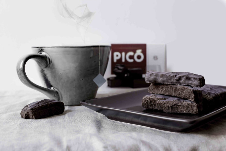 Turrones de chocolate con licor, sabores para adultos