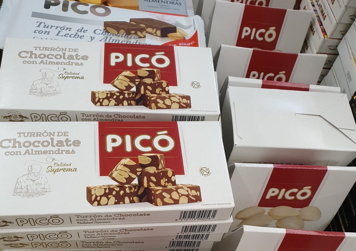 Ya está aquí, ya llegó, los turrones de Picó