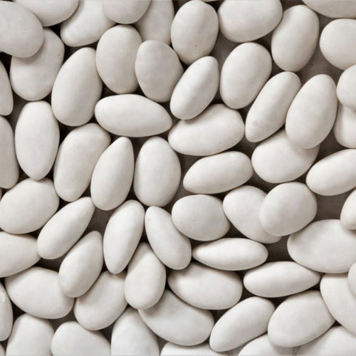 Peladillas blancas: almendras recubiertas de azúcar