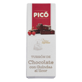 Caja de Turrón de Chocolate con Guindas al Licor Picó, Calidad Suprema, 150 g