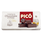 Caja de Turrón de Chocolate al Whisky Picó, Calidad Suprema