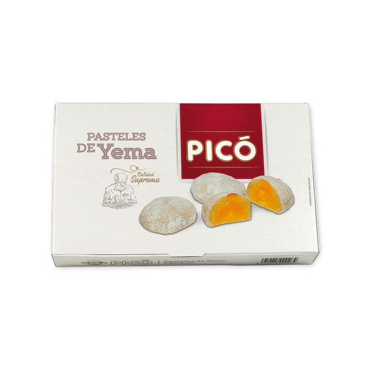 Caja de Pasteles de Yema Picó, Calidad Suprema