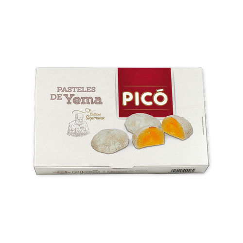 Caja de Pasteles de Yema Picó, Calidad Suprema