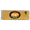 Tableta de Turrón de Jijona Picó en envase Rilsan transparente, Calidad Suprema, con sello de la IGP