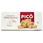 Caja de Turrón de Nata Nueces Picó, Calidad Suprema