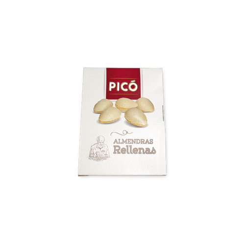 Caja de Almendras Rellenas de Turrón Picó