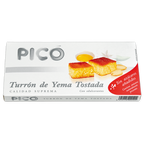 Caja de Turrón de Yema Tostada sin azúcares añadidos Picó, Calidad Suprema