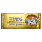 Tableta de Turrón de Chocolate Crujiente Picó, Calidad Suprema, en envase dorado