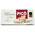 Caja de Turrón de Alicante Picó, Calidad Suprema, con sello de la IGP