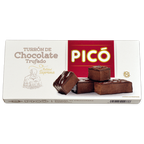 Caja de Turrón de Chocolate Trufado Picó, Calidad Suprema