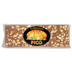 Tableta de Turrón de Chocolate con Almendras Picó en envase Rilsan transparente