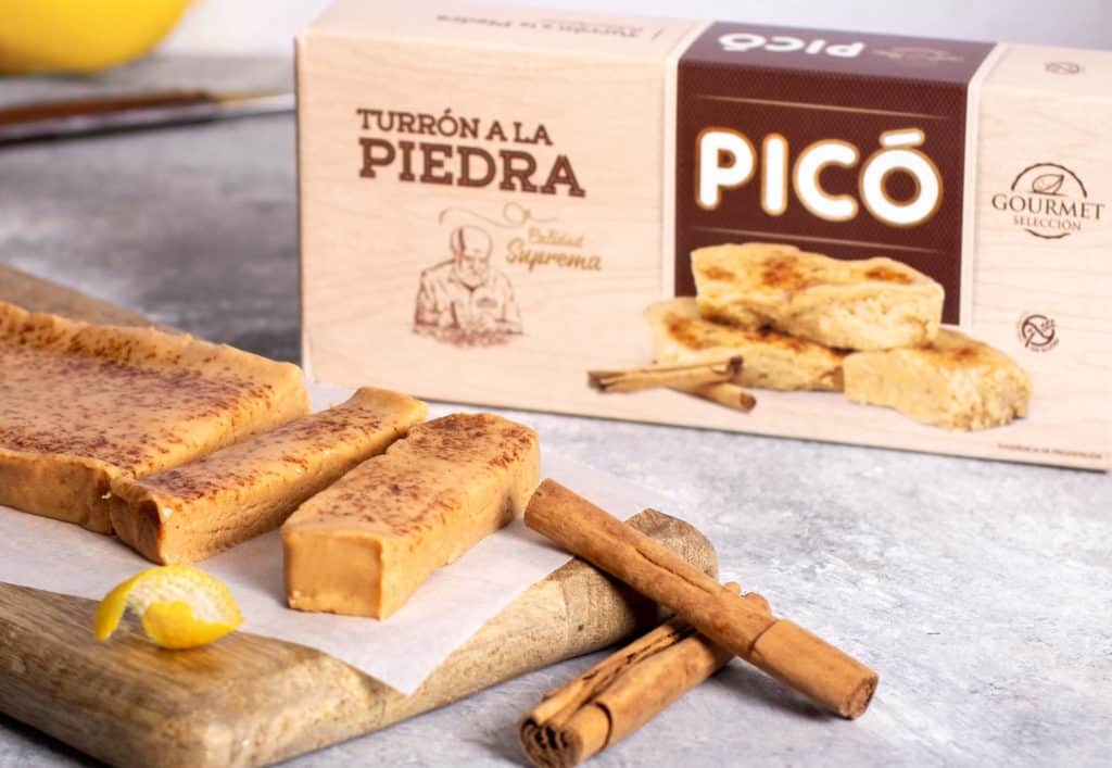 turrón gourmet a la piedra